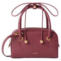 FURLA 芙拉 POPPY迷你女士手提包 红苹果色