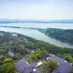 浙江西湖山庄·国宾接待中心 园景大床房1晚