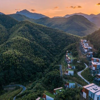 宁波宁海安岚 栖山居叠墅双床房「晨汲山露」2晚(连住)