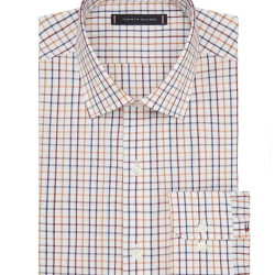 TOMMY HILFIGER TH Flex斜纹常规版型衬衫