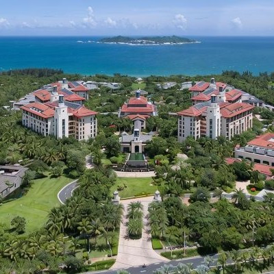三亚海棠湾熹棠费尔蒙酒店 费尔蒙家庭复式海景套房-露天近海大阳台1晚