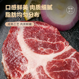 雏牧香 黑猪梅花肉片 800g 猪肉生鲜