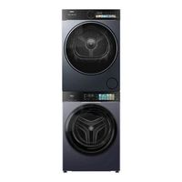 海尔 云溪4.0Pro系列 XQG100-BLEU75TU1+GA100-S55THU1 双擎热泵式洗烘套装 10kg