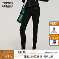 TEENIE WEENIE 五折 Teenie Weenie小熊女装简约风莱卡弹力修身瑜伽打底裤卫裤