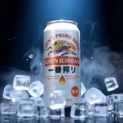 麒麟 一番榨黄啤酒500ml*4听 清爽口感