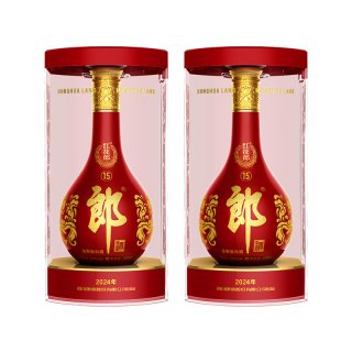 淘金币586.93元、今日必买：郎酒 红花郎15 53%vol 酱香型白酒 500ml*2瓶