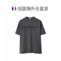 BURBERRY 经典Logo字母印花圆领时尚短袖T恤夏季新款