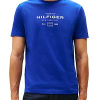 TOMMY HILFIGER 男士印花短袖T恤