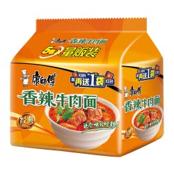 康师傅 红烧牛肉面 100g*10袋