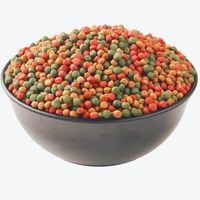 淘工厂 鱼食金鱼锦鲤专用饲料观赏鱼增肥增色小颗粒上浮不浑水鱼粮大颗粒