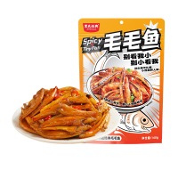 黑色经典 毛毛鱼 140g 香辣味 休闲零食