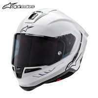 Alpinestars a星碳纤维摩托车头盔SUPERTECH R10防摔机车头盔赛机车装备shoei