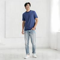 BOSS 休闲时尚舒适百搭纯棉舒爽运动男士T恤