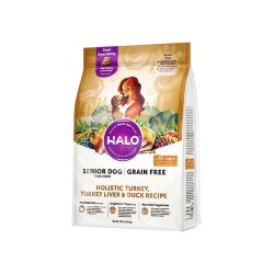 HALO 狗粮小型犬大中比熊专用柴进口全价老年犬粮