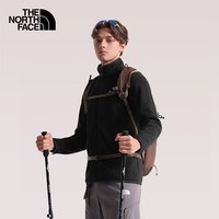 北面 抓绒衣男26秋冬户外保暖可作冲锋衣内胆摇粒绒开衫外套8FJ3/JK3薄款TKA100可做内胆XL
