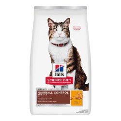 Hill's 去毛球化毛排毛猫粮希尔斯进口全价成猫粮护肠胃美毛