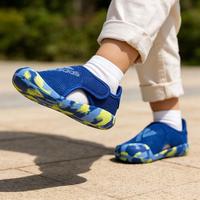 限尺码：adidas 儿童防滑魔术贴包头沙滩鞋透气运动鞋轻便软底夏季儿童凉鞋