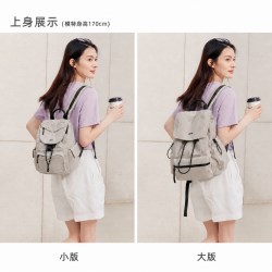 ITAMOOD 双肩包女旅游轻便大容量新款户外旅行防水防盗通勤休闲软背包