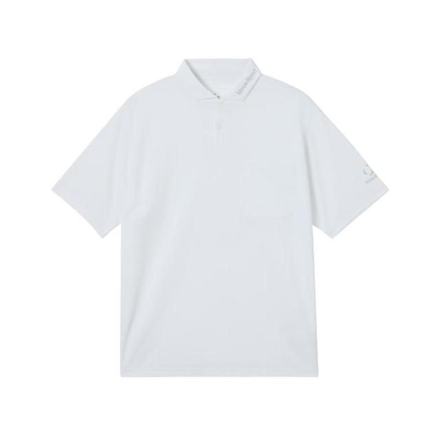 迪桑特 MoveSport 防晒迷你鹿皮绒 Polo 衫 男士 吸汗速干 伸缩