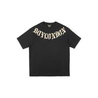 BOY LONDON 烫金印花老鹰Logo 圆领短袖T恤