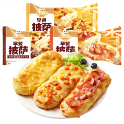 林饱饱 早餐披萨芝士拉丝