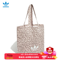 adidas 三叶草男包女包LEOPARD TOTE七夕礼物手提包可调节背带单肩斜挎包