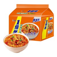 康师傅 1倍半大面饼 方便面 香辣牛肉五连包