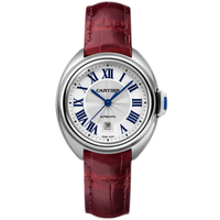 Cartier 钥匙系列 女士自动机械手表 WSCL0016 白盘皮带