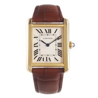 Cartier TANK系列 中性腕表 W5200002 18K黄金