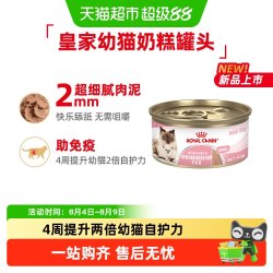 皇家 幼年期全价猫粮奶糕罐主食级幼猫湿粮1-4月慕斯