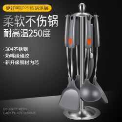 希明 硅胶锅铲不粘锅专用炒菜铲子家用厨具套装不伤锅耐高温平底锅煎铲