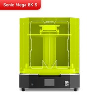 普罗森Sonic Mega 8KS大尺寸光固化3d打印机支持第三方高速打印15吋8k自动进料滚珠丝杠批量生产高速3d打印机