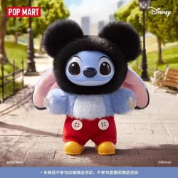 泡泡玛特 POPPMART泡泡玛特史迪奇穿越系列搪胶毛绒挂件盲盒玩具礼物