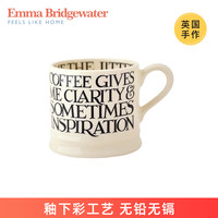 EMMA BRIDGEWATER 黑吐司系列 陶瓷马克杯 175ml 黑色
