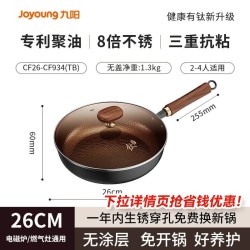 九阳 CF28-CF935(TB)-A 精铁煎锅 28cm