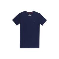 TOMMY HILFIGER 男士纯色圆领短袖T恤