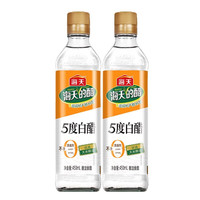 海天 白醋/白米醋  白醋450ml*1瓶