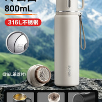 88VIP：苏泊尔 KCV10HF10-XY 保温杯 800ml 冷云白
