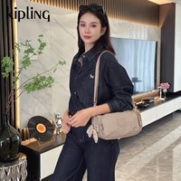 88VIP：kipling 女款出行帆布单肩斜挎包 KI81159LO
