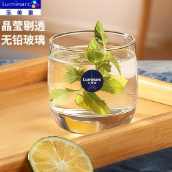 乐美雅 葡萄园矮款玻璃杯 玻璃杯 310ml 无色透明