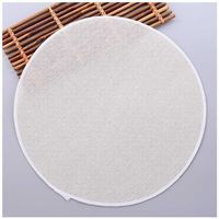 悦心可 纯棉蒸笼布 蒸饭笼纱布 家用笼布 蒸布 不粘沙布 豆腐包袱布 过滤布 翠绿色