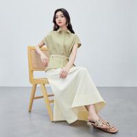 爱依服 女士通勤衬衫半身裙套装