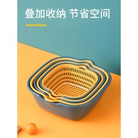 颐沛凌 洗菜洗水果盆沥水篮