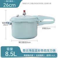 双喜 高压锅陶瓷釉不粘内里家用压力锅燃气电磁炉通用安全防爆正品