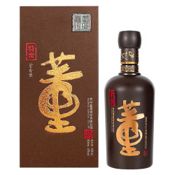 董酒 特级国密 黒瓶 54%vol 董香型白酒 500ml 单瓶装
