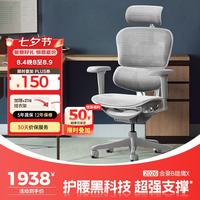 Ergonor 金豪B 2代 人体工学电脑椅 银白色 美国网款