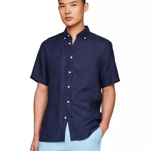 TOMMY HILFIGER 男士常规版型衬衫