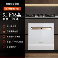 移动端：HUMANTOUCH HTD-B2 嵌入式洗碗机 10套 纯白