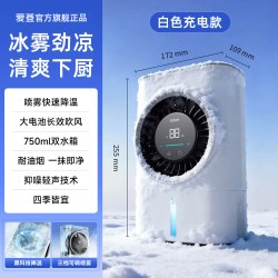 爱登冰雾扇厨房专用空调制冷电风扇家用降温小型台式新款冷风扇
