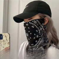 晒豆 夏季防晒面纱 女士时尚透气面罩 男女通用款